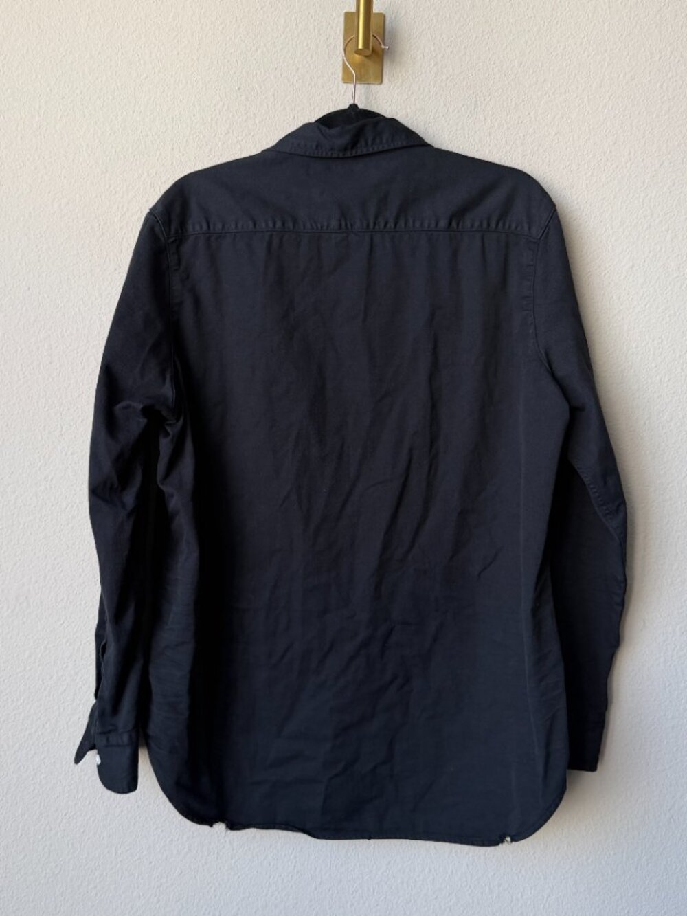 Frank & Eileen Eileen Black Button-Up Shirt Size M - Picture 3 of 5